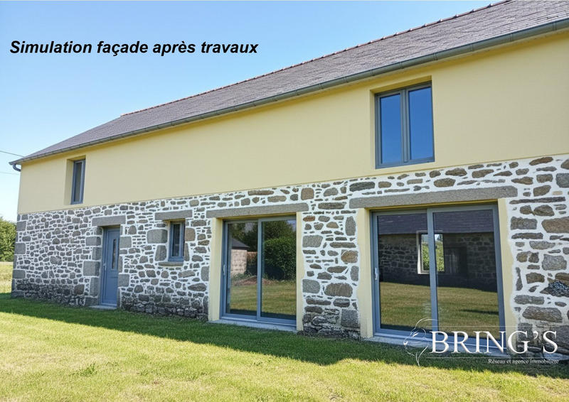 Maison ancienne - 130 m² - 3 pièces