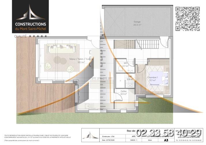 Maison - 135 m² - 5 pièces