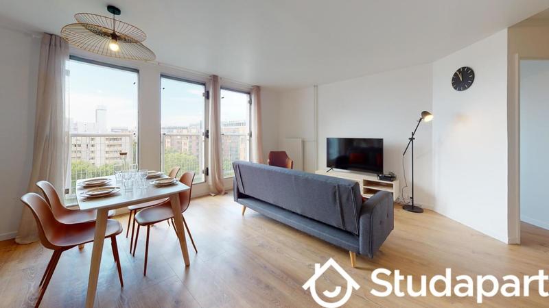 Chambre - 12 m² - 1 pièce