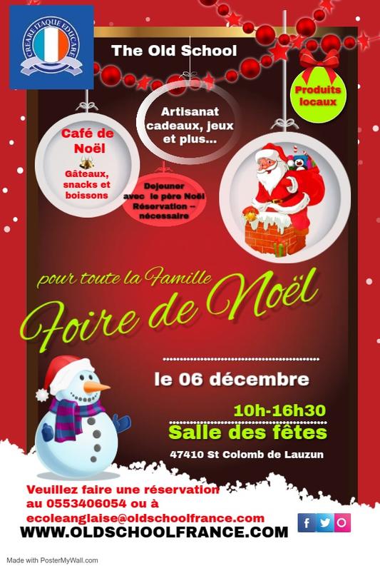 Marché de Noël - The Old School