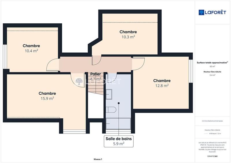 Maison - 140 m² - 7 pièces