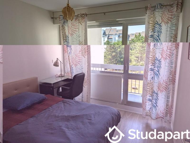 Chambre - 13 m² - 1 pièce