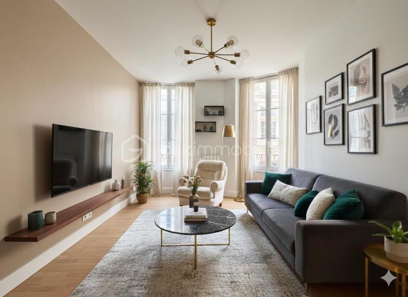 Appartement - 37 m² - 2 pièces