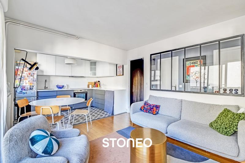 Appartement ancien - 55 m² - 3 pièces