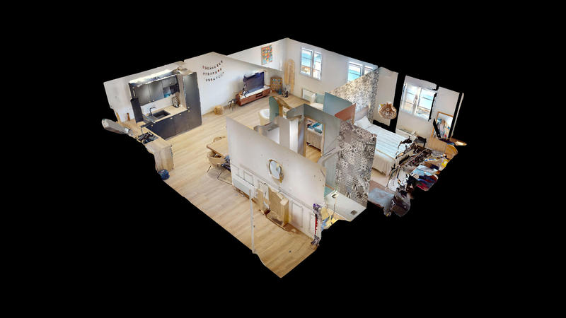 Appartement - 60 m² - 2 pièces