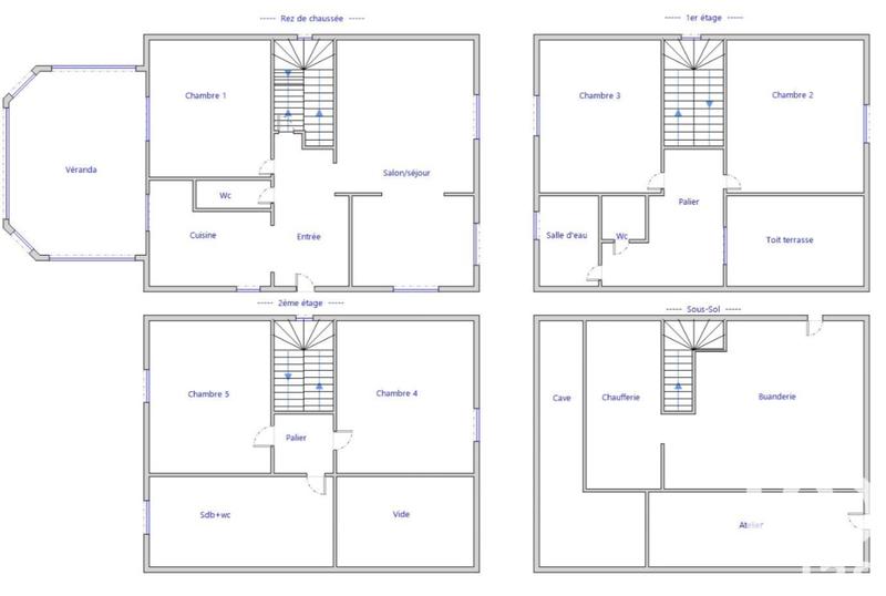 Maison - 134 m² - 5 pièces