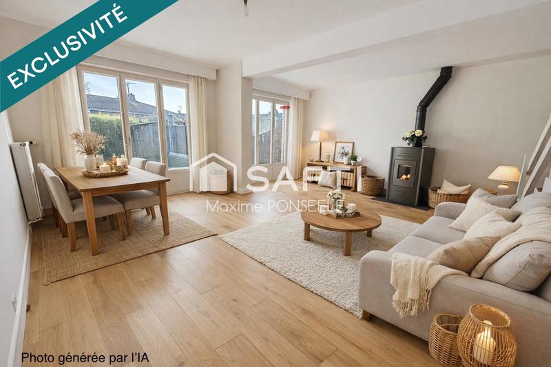 Maison - 100 m² - 4 pièces