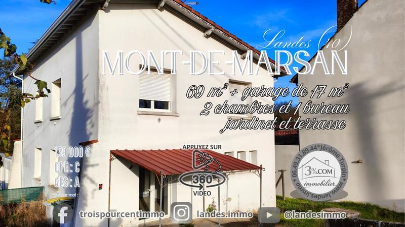 Maison - 69 m² - 4 pièces