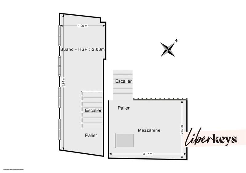 Appartement ancien - 63 m² - 4 pièces