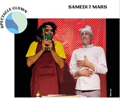 Spectacle clown "Astuces en cuisine"