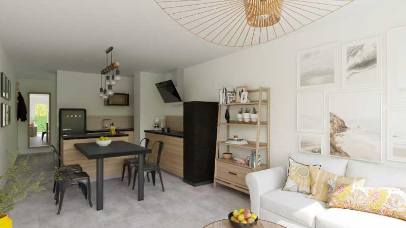 Duplex - 59 m² - 3 pièces