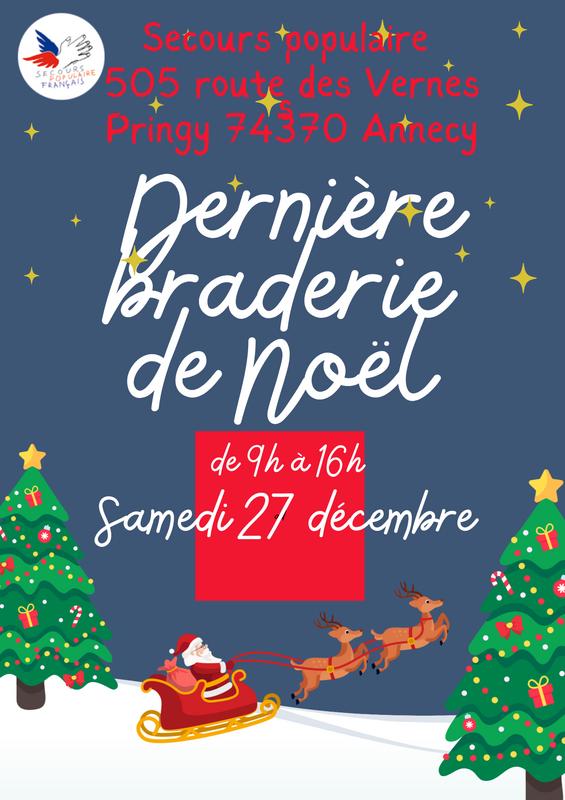 Dernière braderie de noël