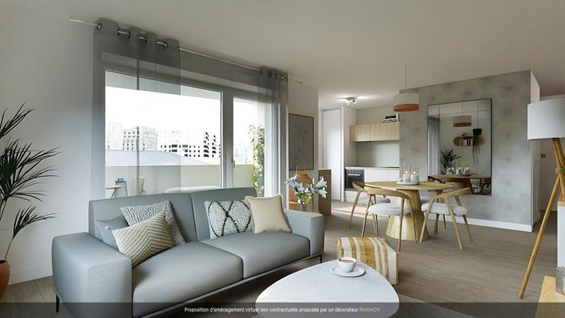 Appartement - 74 m² - 3 pièces