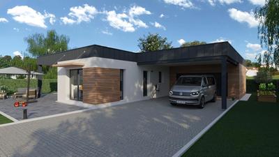 Terrain constructible - 1 000 m²