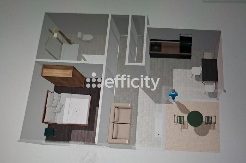 Appartement - 41 m² - 2 pièces