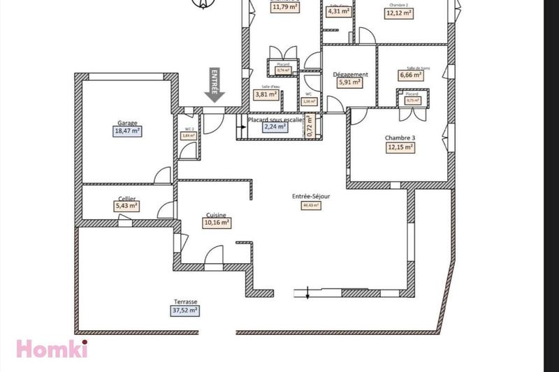 Villa - 178 m² - 6 pièces