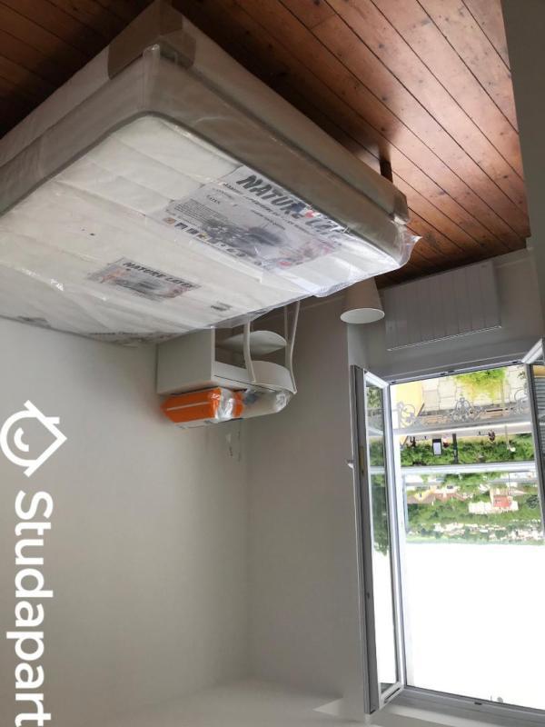 Chambre - 17 m² - 1 pièce