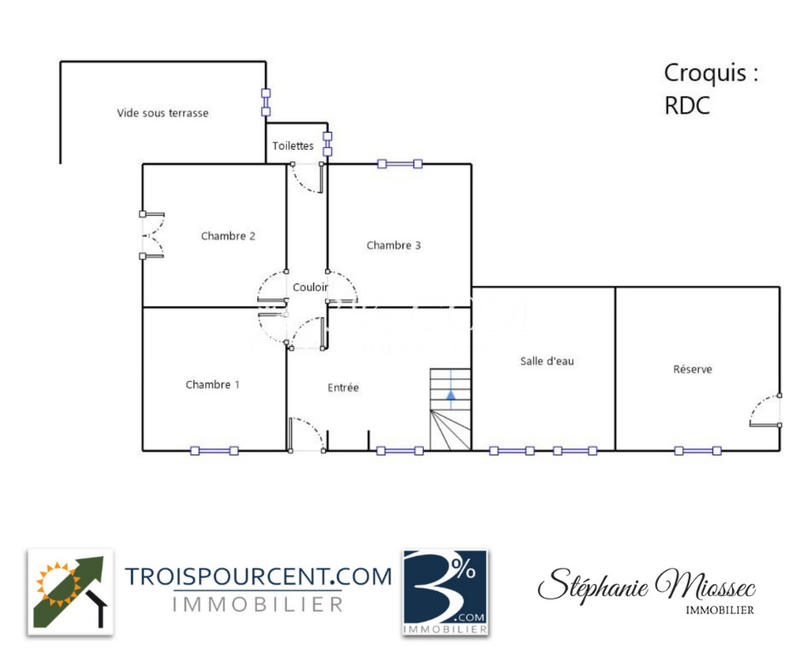 Maison en pierre - 122 m² - 4 pièces