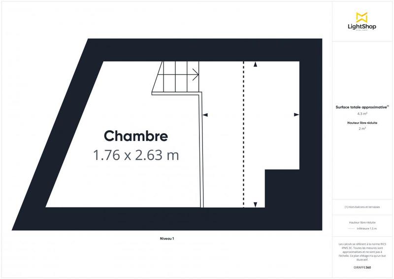 Appartement - 75 m² - 5 pièces