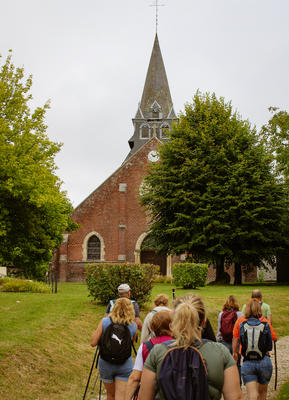 Visite du village de Beaussault