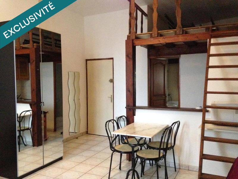 Appartement - 28 m² - 1 pièce