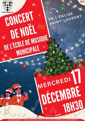 Concert de Noël de l'École de Musique de Magalas