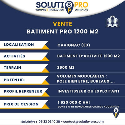 Bureau - 1 200 m² - 11 pièces