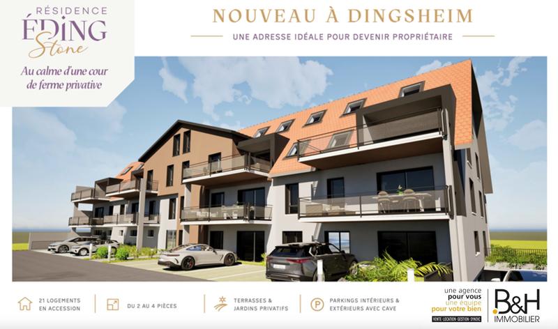 Appartement - 46 m² - 2 pièces