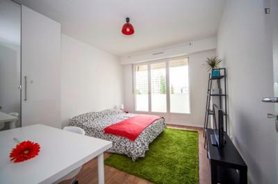 Chambre - 15 m² - 4 pièces