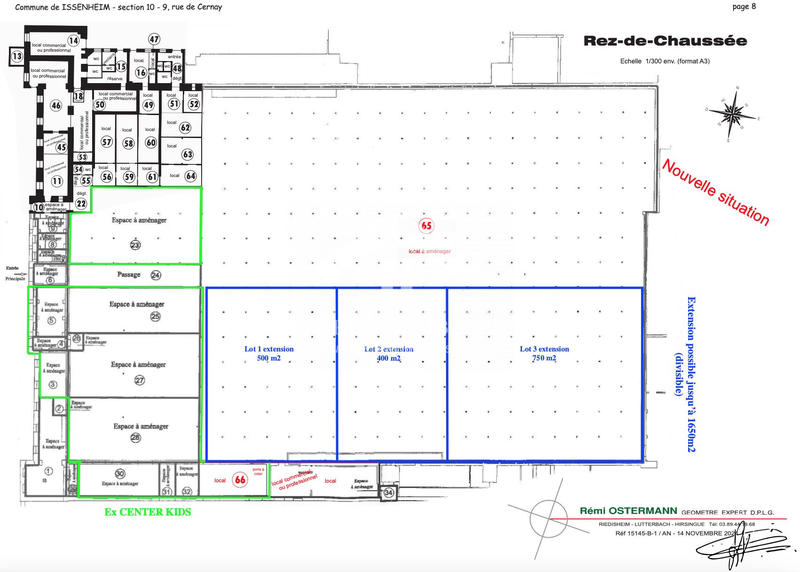 Local commercial - 964 m²