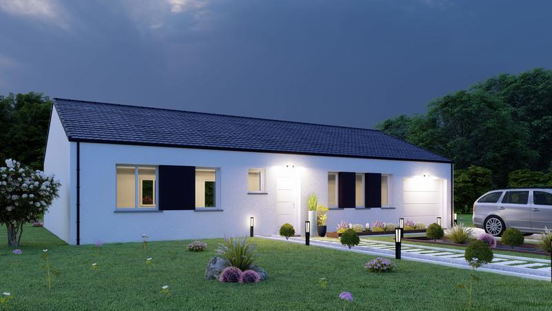 Maison - 92 m² - 6 pièces