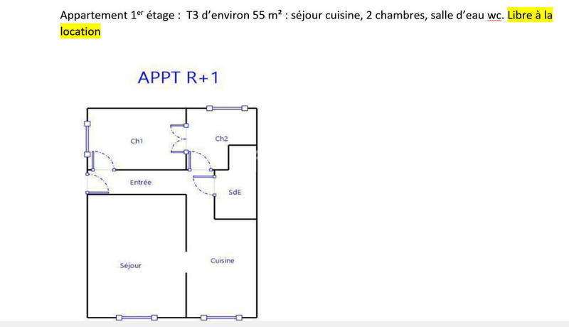 Immeuble - 155 m² - 9 pièces