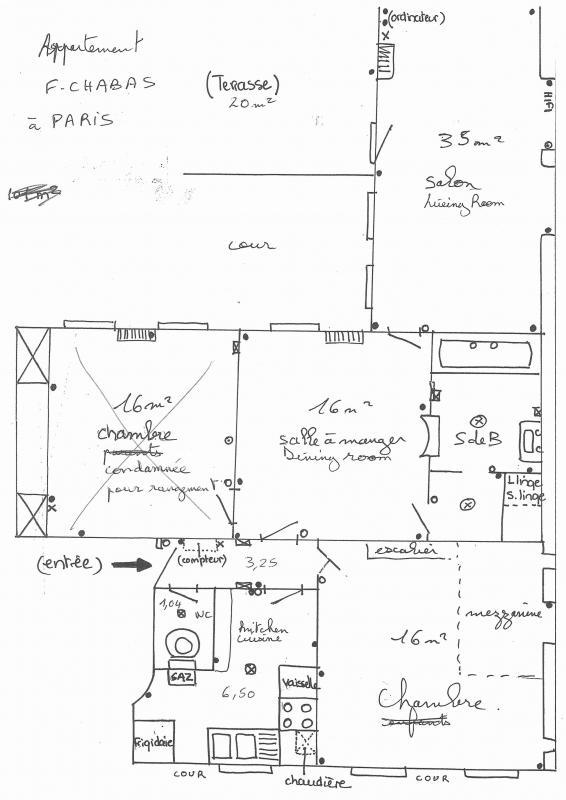Appartement - 80 m² - 2 pièces