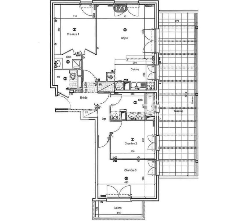 Appartement - 83 m² - 4 pièces