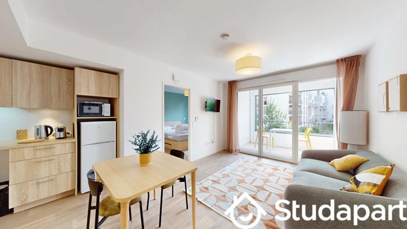 Chambre - 40 m² - 1 pièce