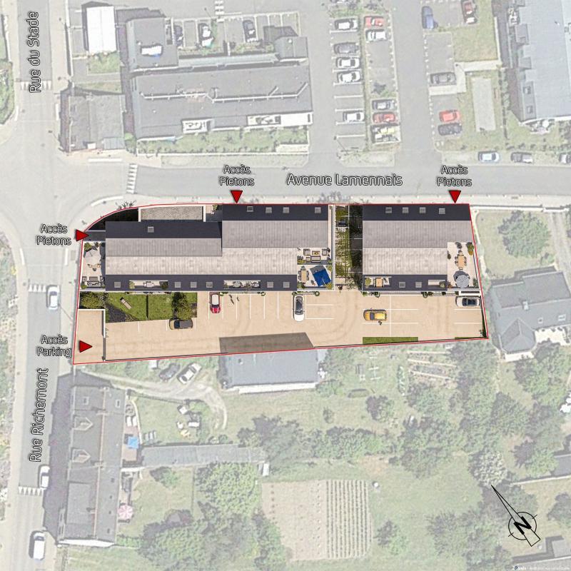 Appartement - 46 m² - 2 pièces