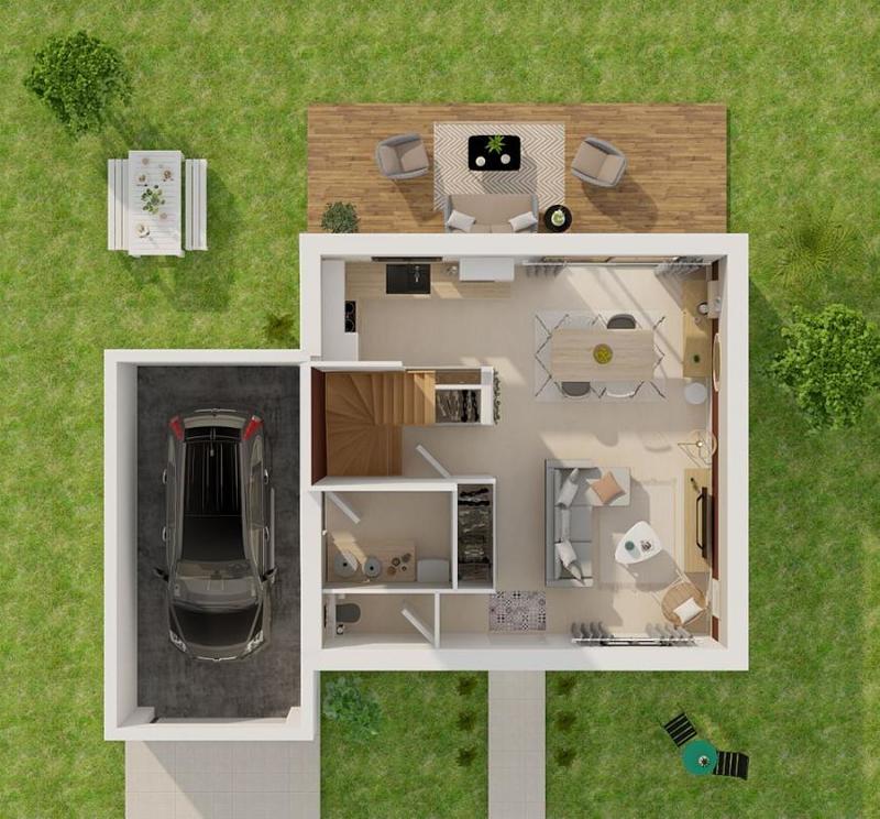 Villa - 78 m² - 4 pièces