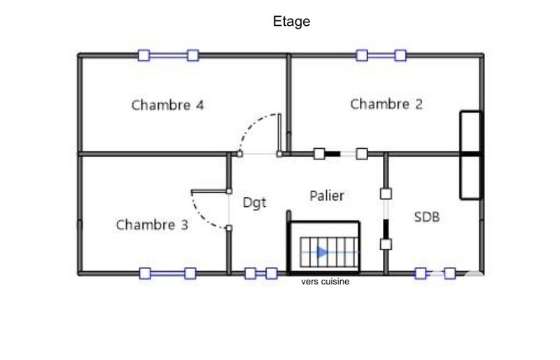 Maison - 150 m² - 7 pièces