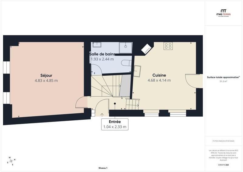 Maison - 116 m² - 5 pièces