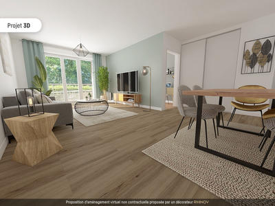 Appartement - 65 m² - 3 pièces