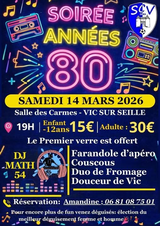 Soirée années 80