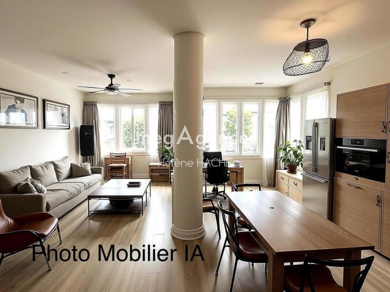 Appartement - 56 m² - 2 pièces