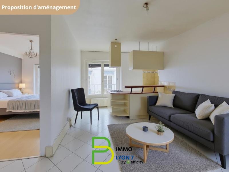 Appartement - 36 m² - 2 pièces