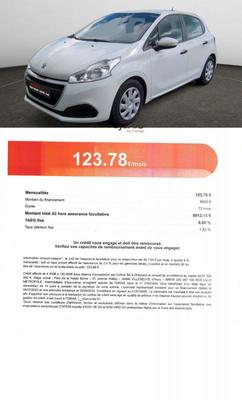 Peugeot 208 affaire 1.6 Bluehdi 75ch Premium