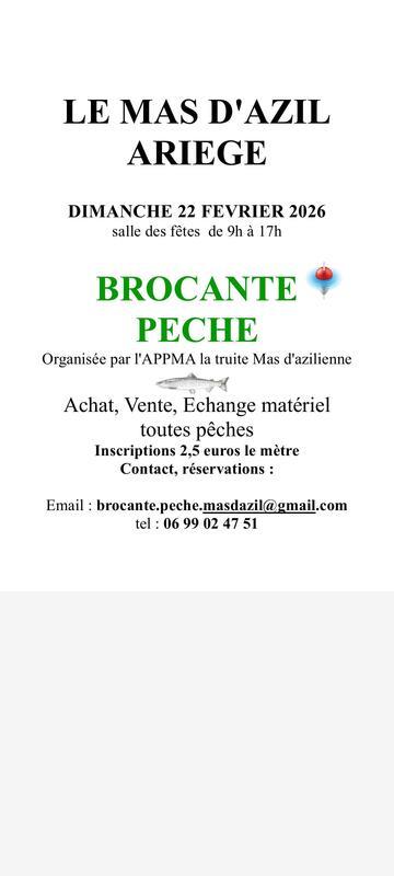 Brocante pêche