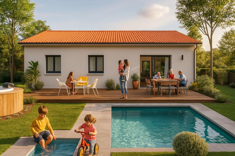 Maison - 79 m² - 4 pièces