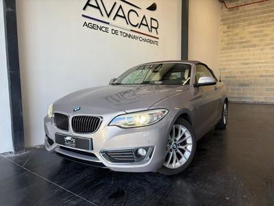 Bmw Serie 2 (F23) Cabriolet 220d 2.0 d Steptronic 190 cv Boîte auto
