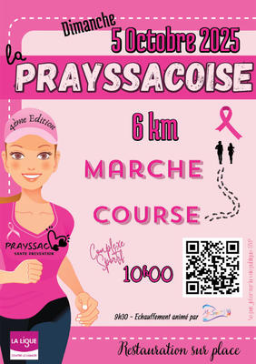Octobre Rose à Prayssac : course pédestre la Prayssacoise