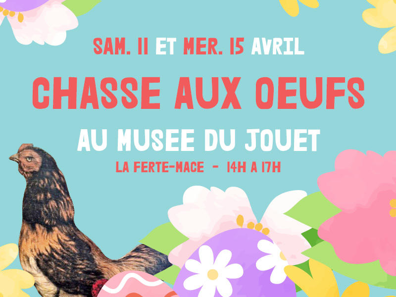 Chasse aux oeufs au Musée du Jouet