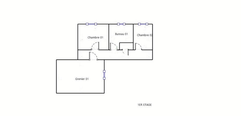 Maison - 90 m² - 5 pièces